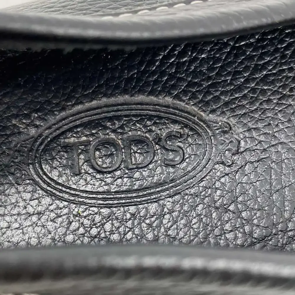 Tod's Black Leather Driver | Men’s 41EU Slip-On Comfort
